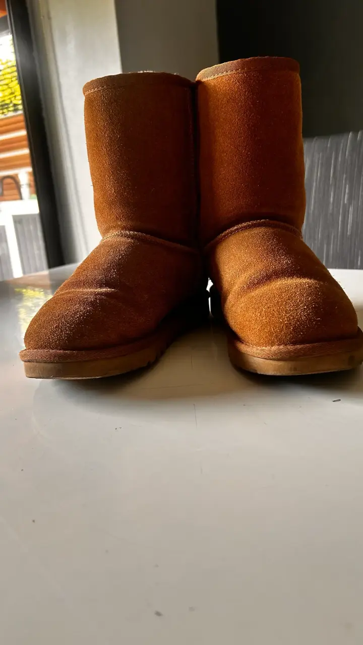 Botas de invierno marrones con forro de lana - 3