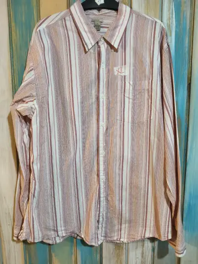 Camisa de rayas para hombre Carbon XL - miniatura 1