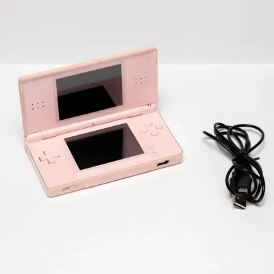 Consola Nintendo DS Lite rosa con juegos y estuche - miniatura 4