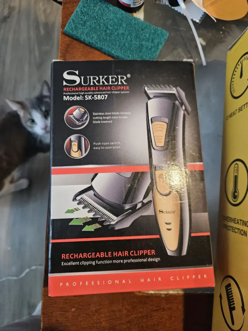 Cortadora de Pelo Recargable Surker SK-5807