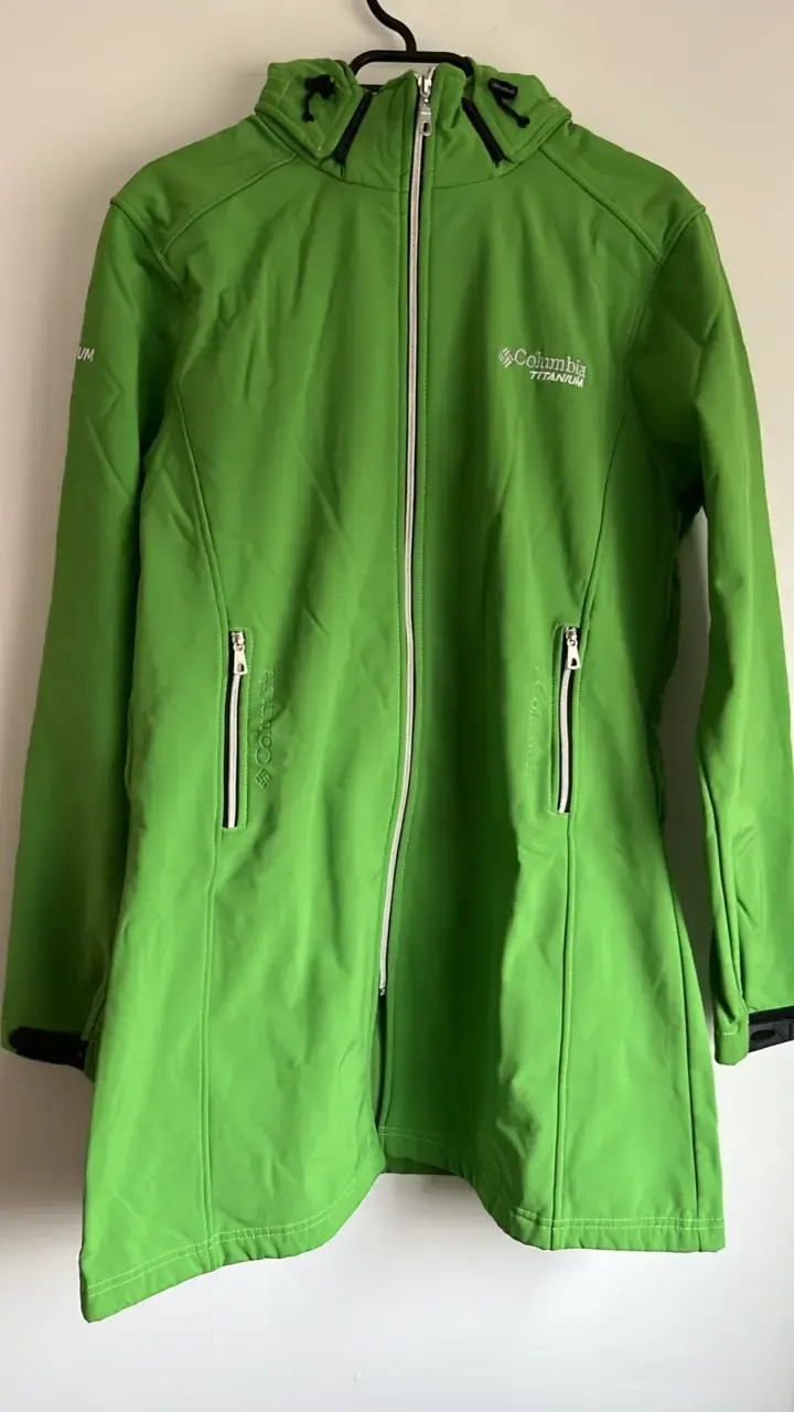 Chaqueta verde Columbia Titanium impermeable - 1