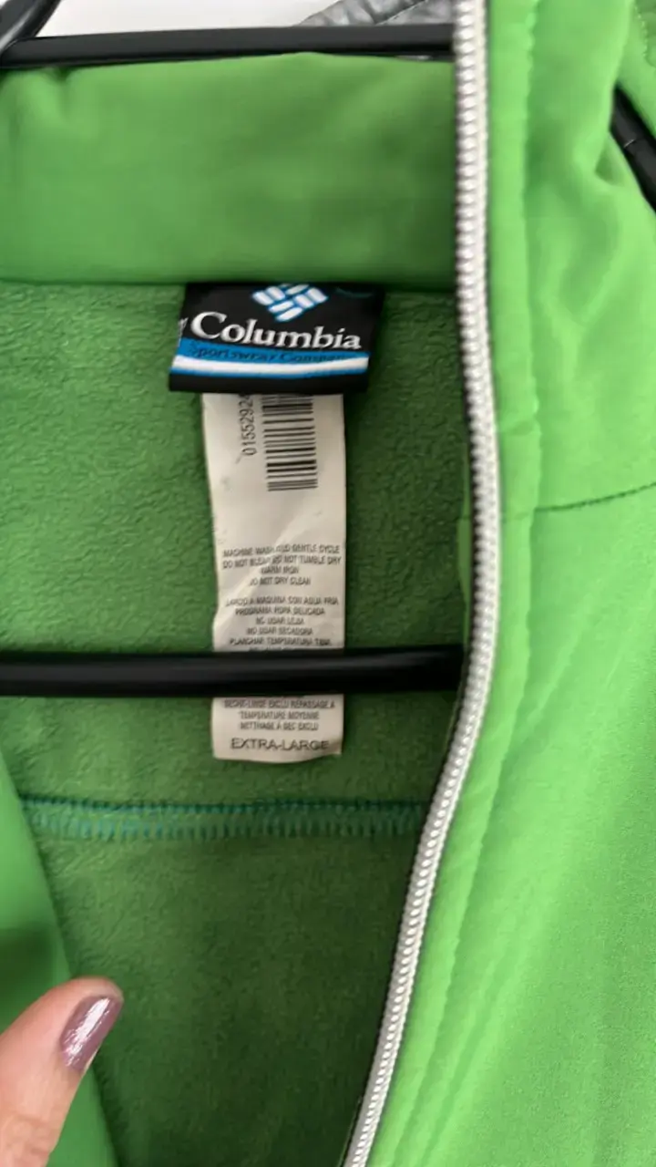 Chaqueta verde Columbia Titanium impermeable - 2