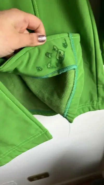 Chaqueta verde Columbia Titanium impermeable - miniatura 3