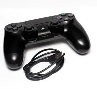 Control inalámbrico negro para PlayStation 4 - miniatura 1