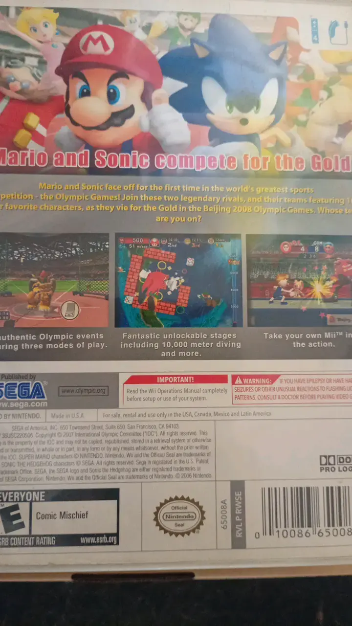 Juego Wii Mario & Sonic en los Juegos Olímpicos - 3