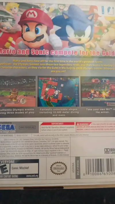 Juego Wii Mario & Sonic en los Juegos Olímpicos - miniatura 3