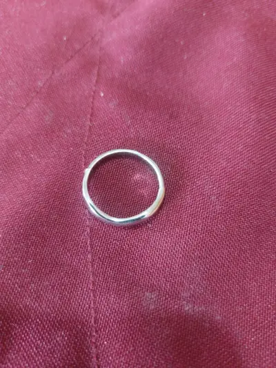 Anillo de plata sencillo para mujer - miniatura 4