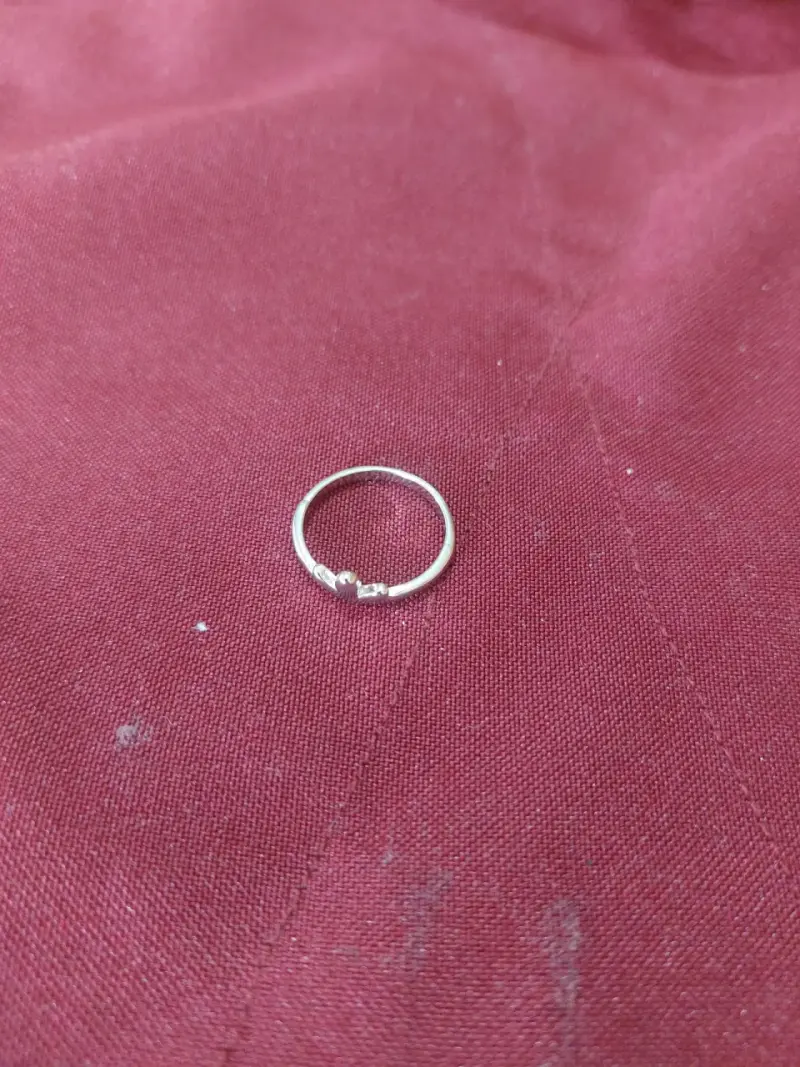 Anillo de plata sencillo para mujer - 6
