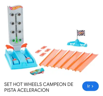 Set de pistas Hot Wheels con accesorios - miniatura 3