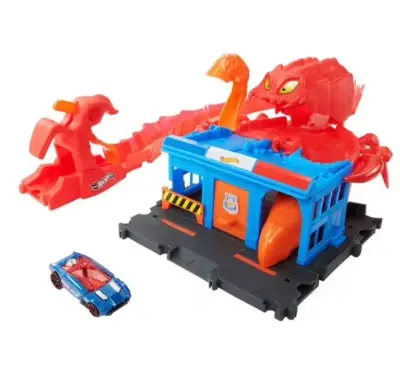 Set de pistas Hot Wheels con accesorios - miniatura 5