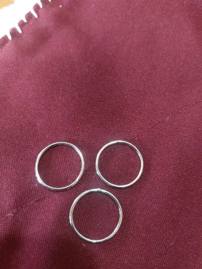 Aros de Plata Minimalistas para Mujer - miniatura 1