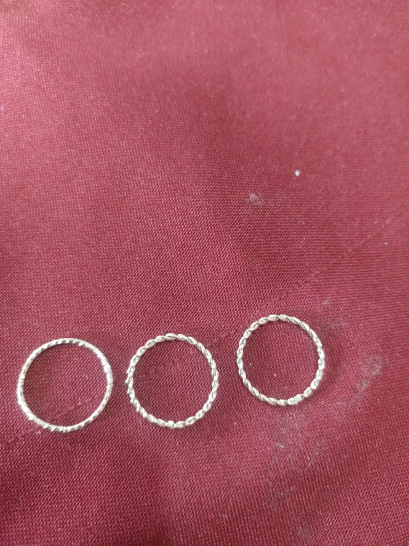 Aros de Plata Minimalistas para Mujer - 2