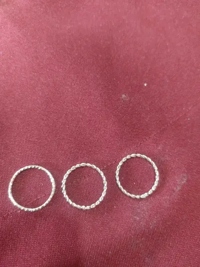 Aros de Plata Minimalistas para Mujer - miniatura 2