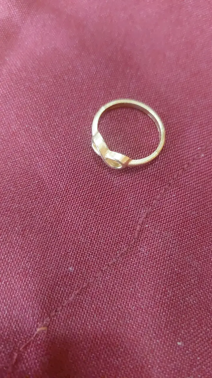 Anillo de oro elegante para mujer