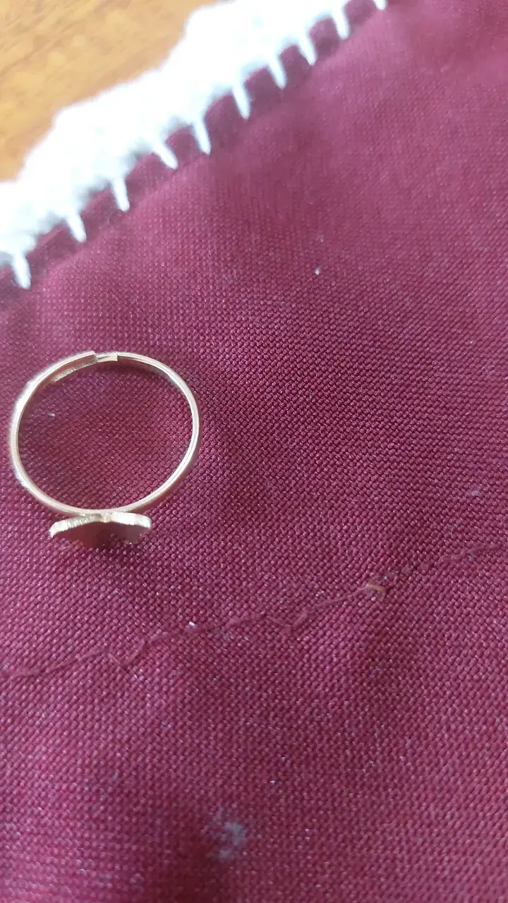 Anillo de oro elegante para mujer - 3