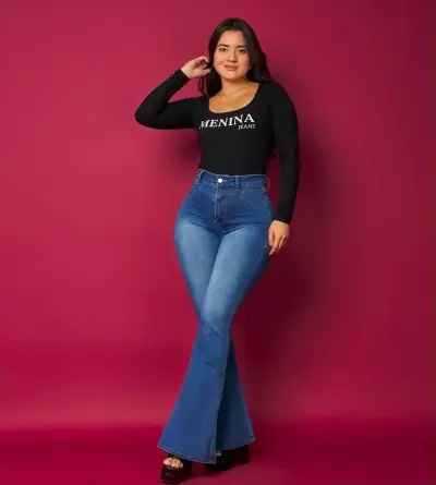 Jeans Menina para mujer 44 - miniatura 1
