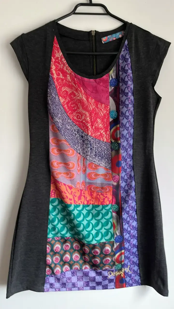 Vestido Desigual multicolor - 1