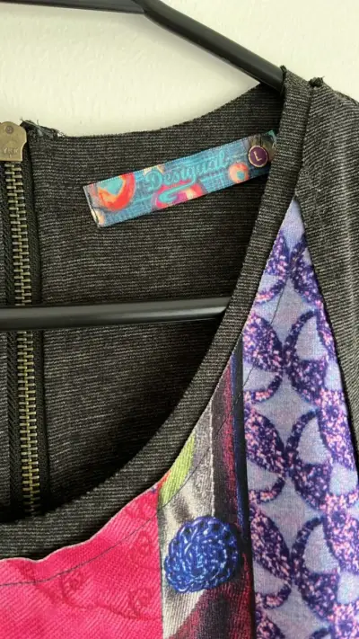 Vestido Desigual multicolor - miniatura 2