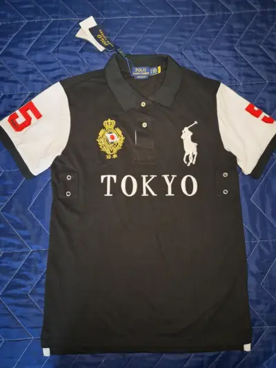 Polera Polo Ralph Lauren Tokyo negra - miniatura 1
