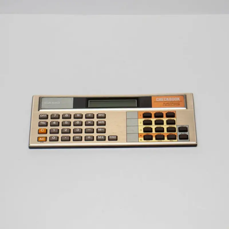 Calculadora electrónica Casio CB-100 vintage - 2