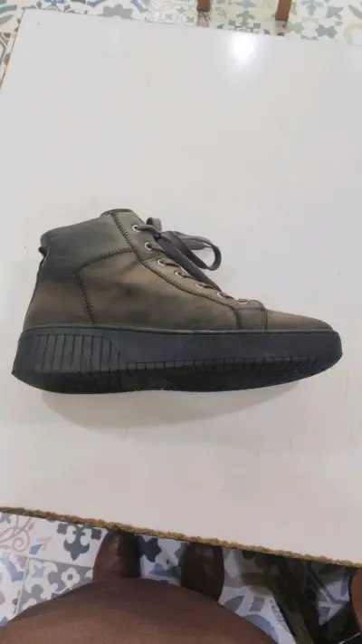 Botines de cuero negro Gabor talla 40 - miniatura 1