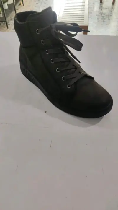 Botines de cuero negro Gabor talla 40 - miniatura 2