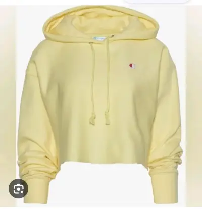 Polerón con capucha amarillo Champion para mujer - miniatura 4