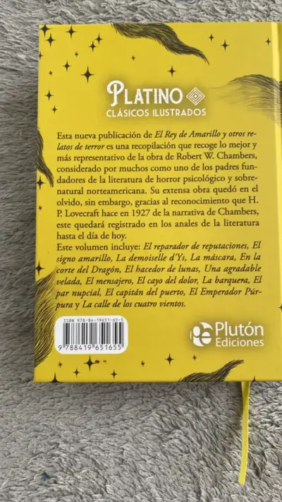 Libro El Rey de Amarillo de Robert W. Chambers - miniatura 3