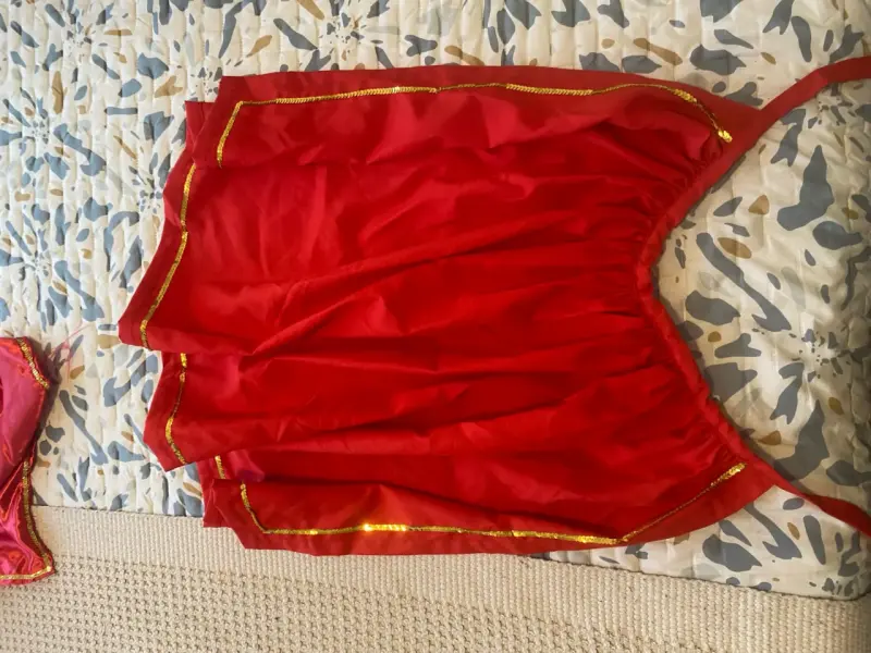 Disfraz de Carnaval Rojo con Máscara - 2