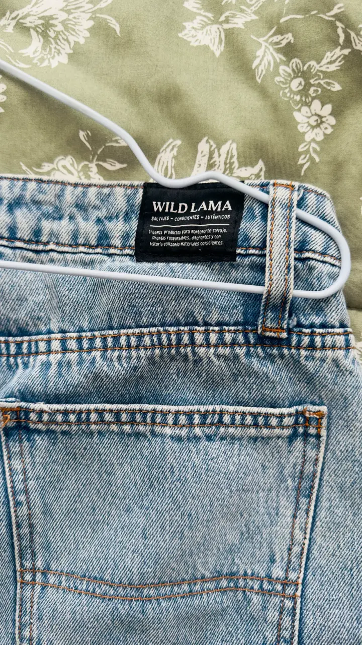 Jeans Wild Lama azul claro regular fit - 2
