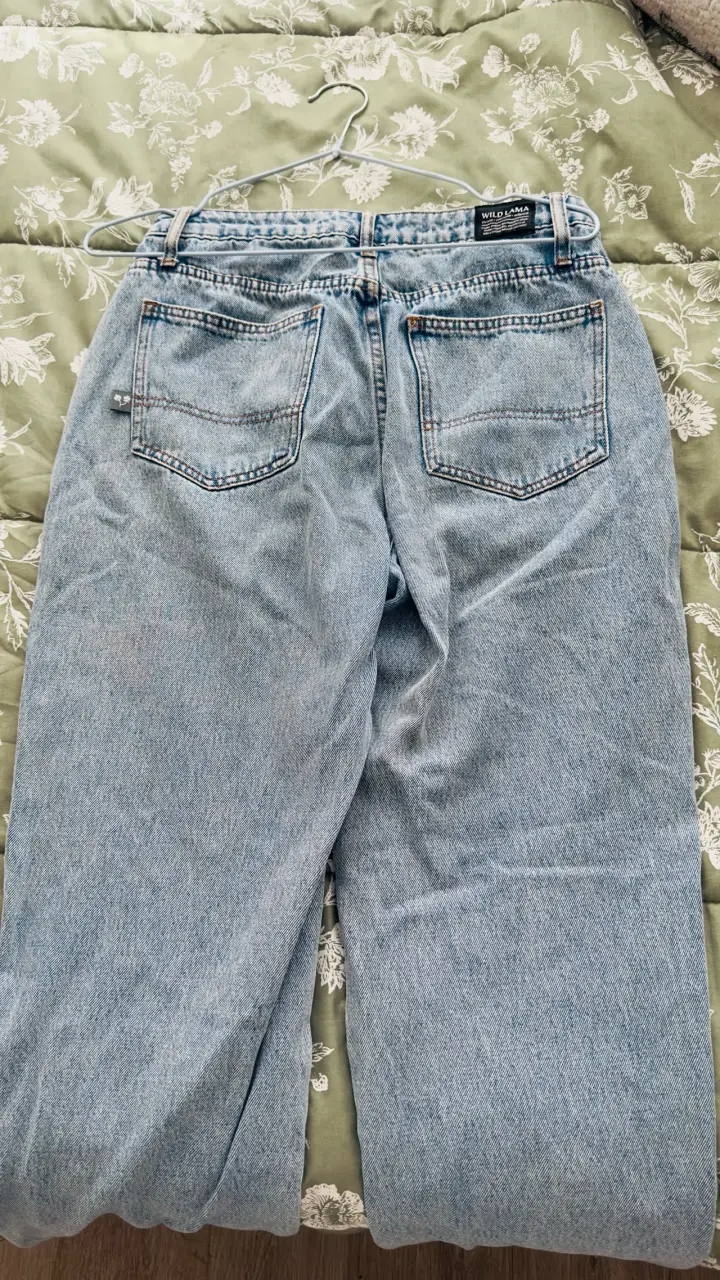 Jeans Wild Lama azul claro regular fit - 3