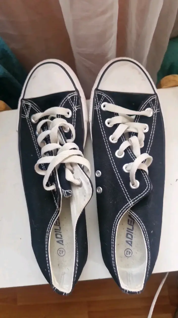 Zapatillas negras casuales Adileap talla 42 - 1