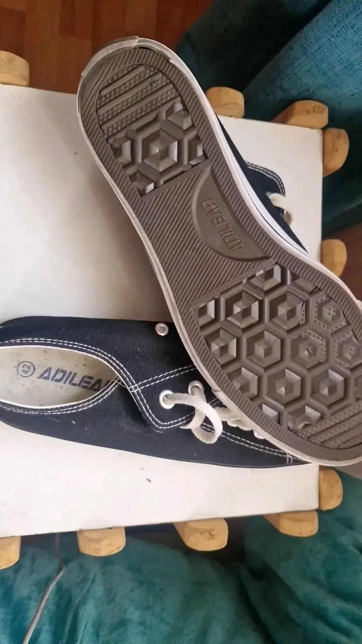 Zapatillas negras casuales Adileap talla 42 - 2