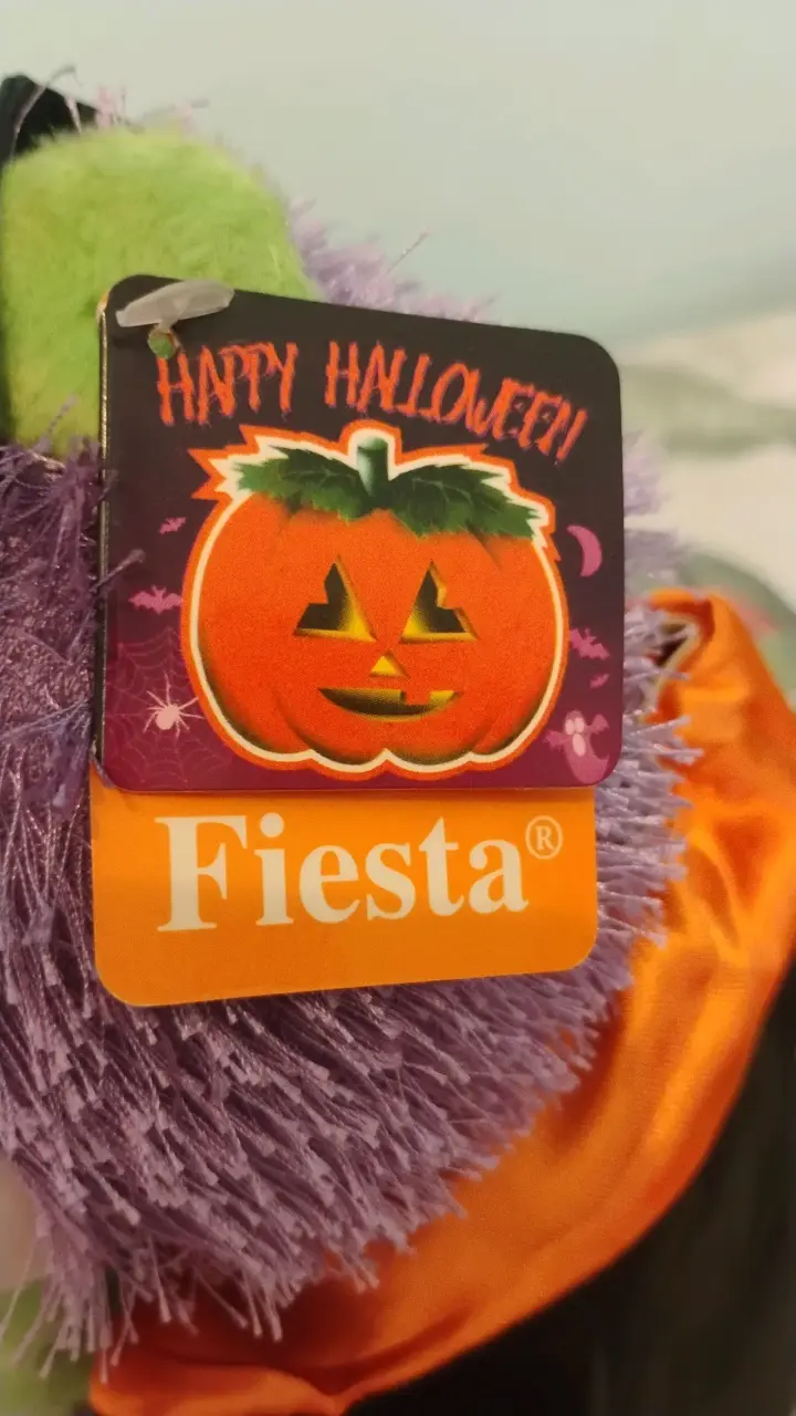 Peluche de oso morado disfrazado de Halloween - 3