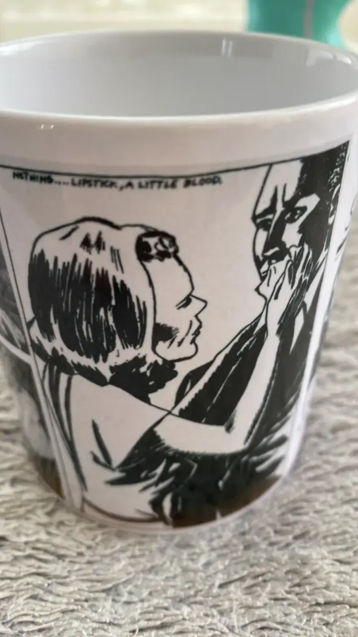 Taza de cerámica Sonic Youth diseño artístico - 2