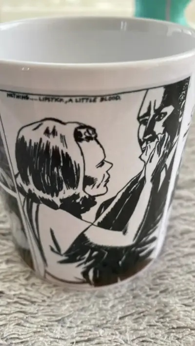 Taza de cerámica Sonic Youth diseño artístico - miniatura 2