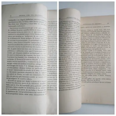Libro antiguo 'Apuntes para una Biblioteca Latino-Clásica' - miniatura 3