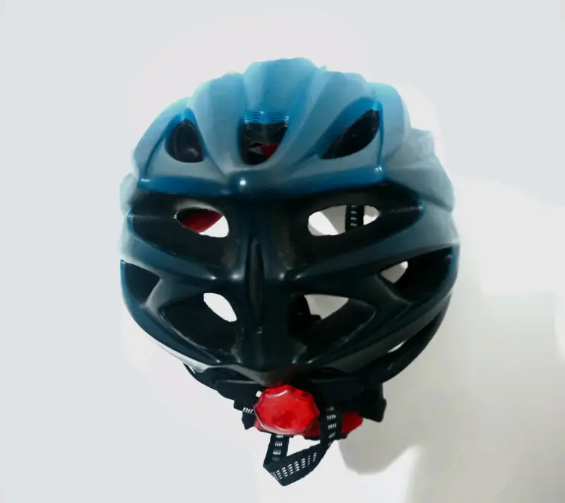 Casco de bicicleta azul Bikeboy con ventilación - 3