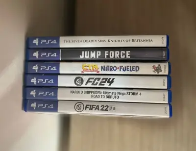 Consola PS4 con juegos y control personalizado - miniatura 1