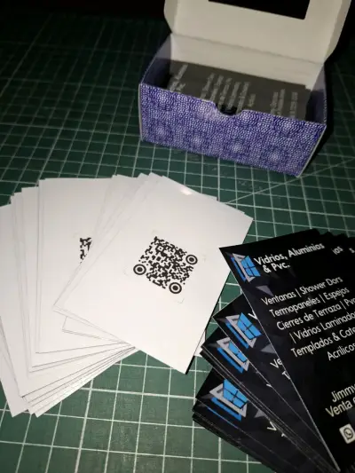 Tarjetas de presentación Vidrios, Aluminios & PVC - miniatura 2