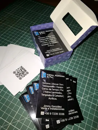 Tarjetas de presentación Vidrios, Aluminios & PVC - miniatura 4
