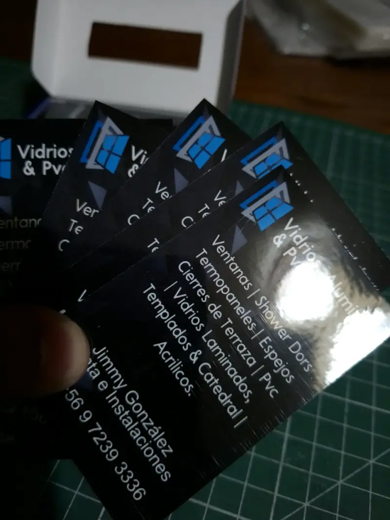 Tarjetas de presentación Vidrios, Aluminios & PVC - 6