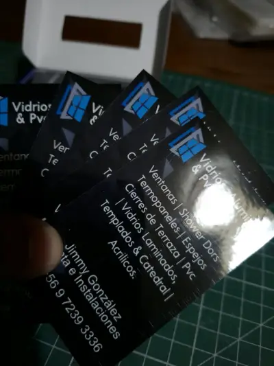 Tarjetas de presentación Vidrios, Aluminios & PVC - miniatura 6