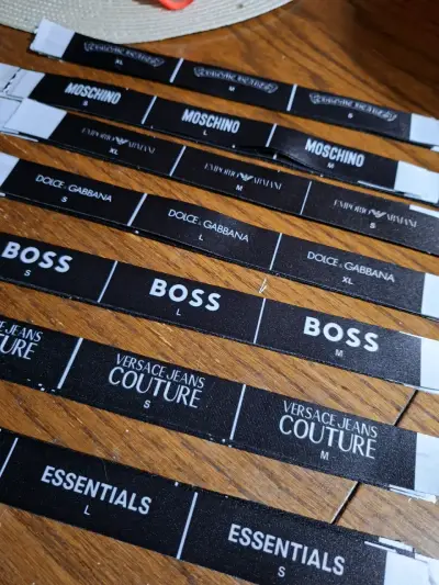Cintas de Marca Variada para Ropa - miniatura 1