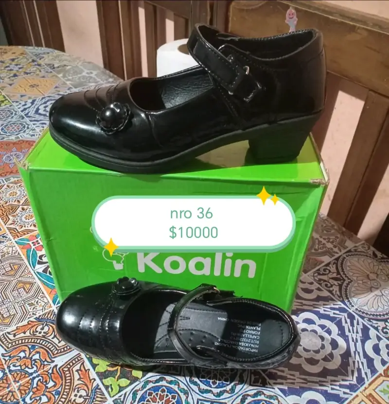Zapatos de baile negro Andru talla 35 - 2