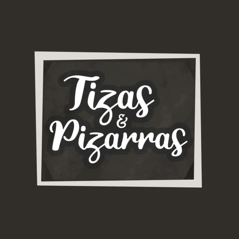 Pizarras de Tiza con Marco Verde - 4