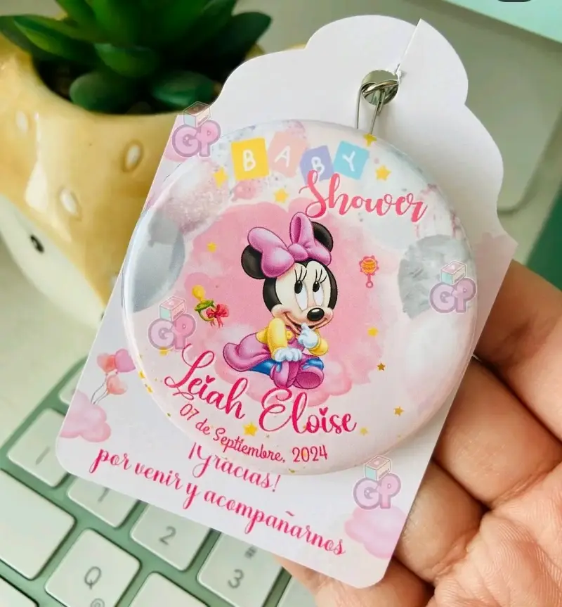 ChapitasPersonalizados para Baby Shower y Técnicos - 1