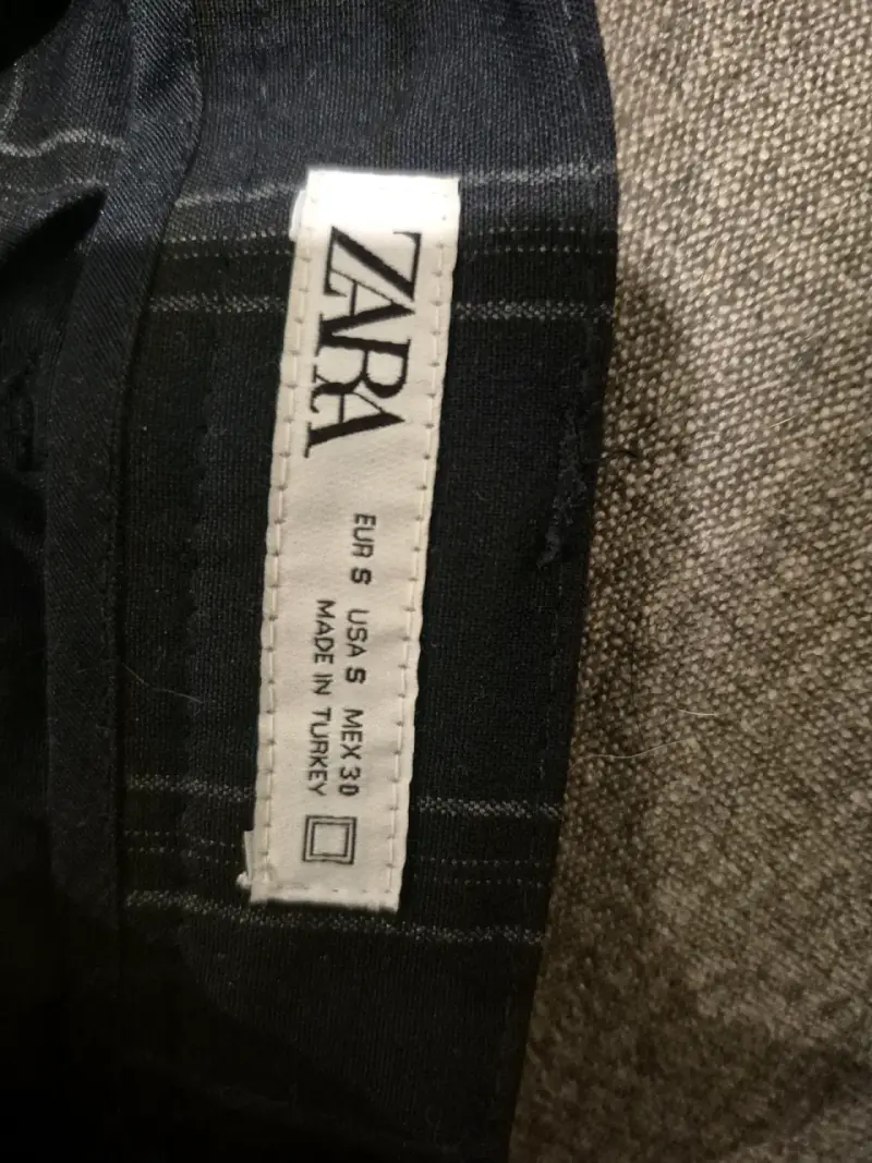 Pantalones de vestir a cuadros Zara - 3