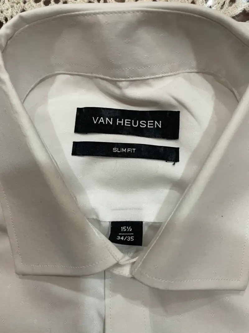 Camisa blanca Van Heusen slim fit - 2