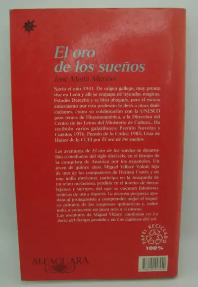 Libro 'El oro de los sueños' de José María Merino - miniatura 2